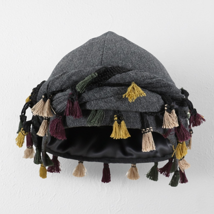 SilkTwist Multi-Tassel Turban